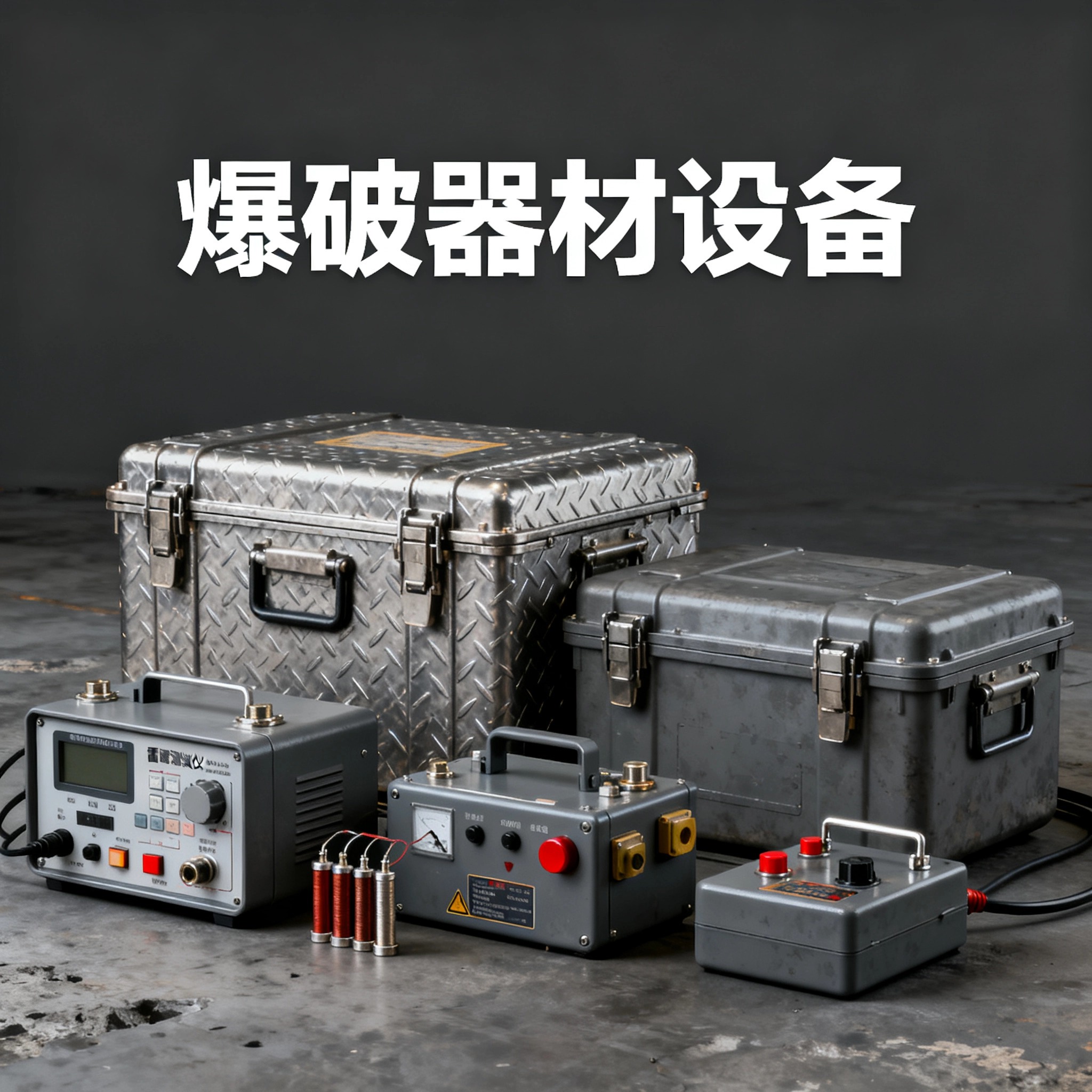 盱眙爆破工程师的“兵器库”:常用器材一册通